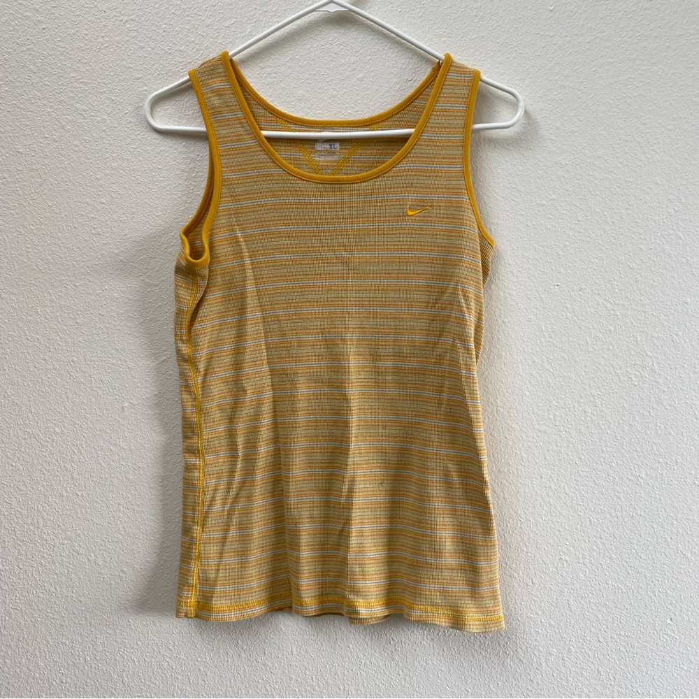 Nike Womens size XL yellow tank top